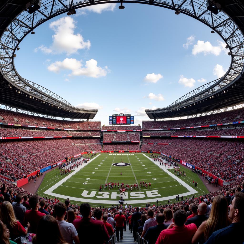 Alabama vs. Georgia in the 2018 College Football Championship