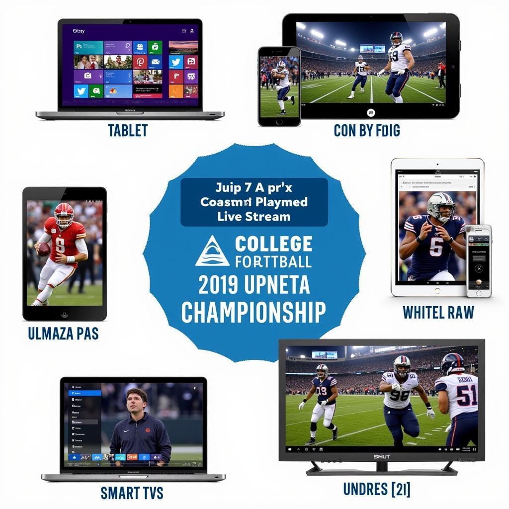 Streaming the 2019 College Football Playoff