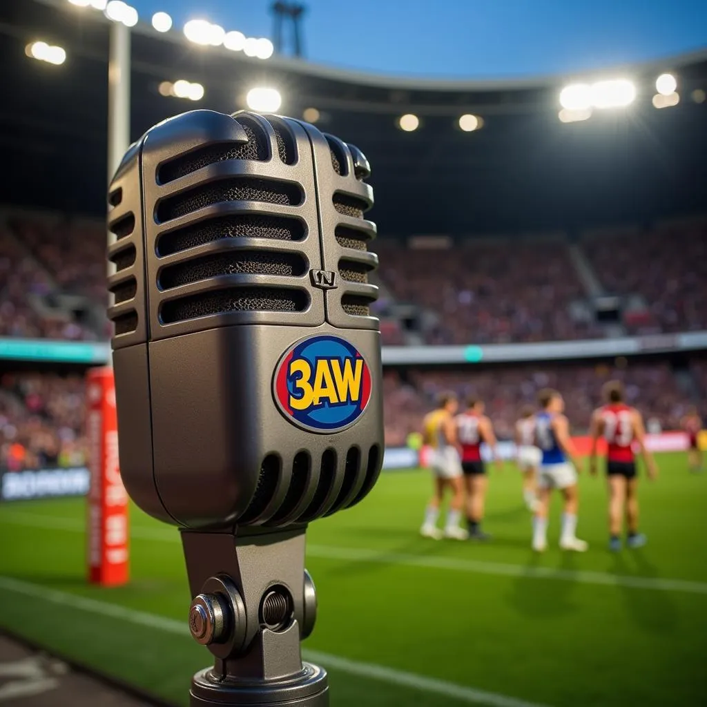 3AW Football Radio Broadcast