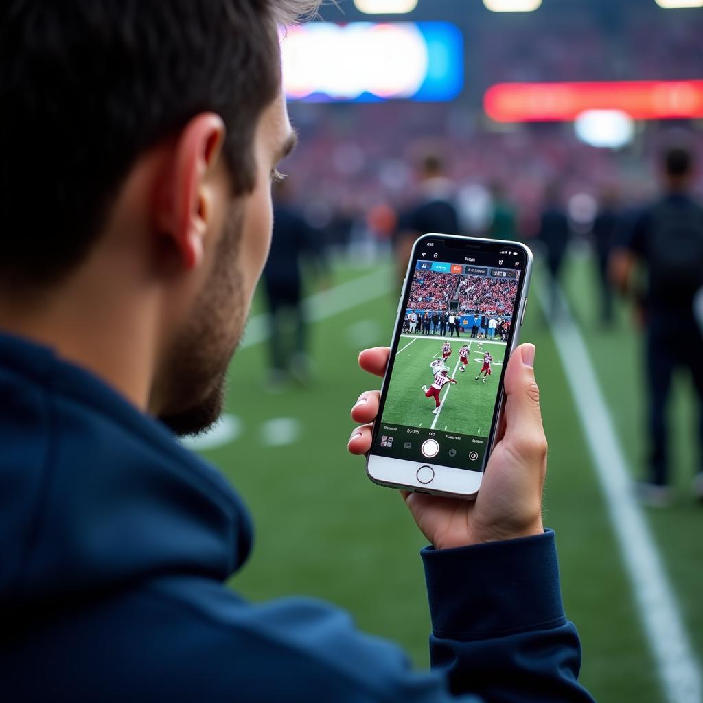 Watching ABC NFL Football Live Stream on Mobile Devices