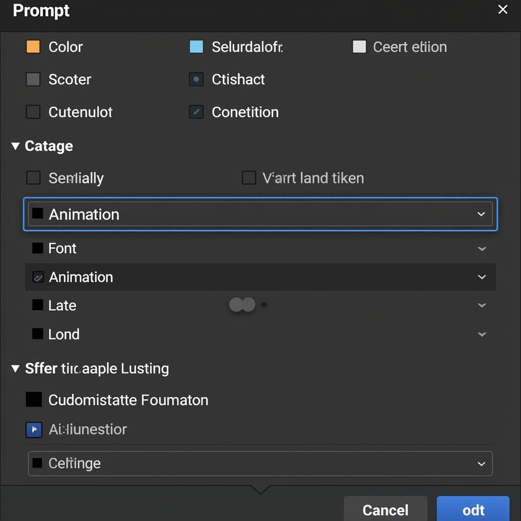 After Effects Customization Panel