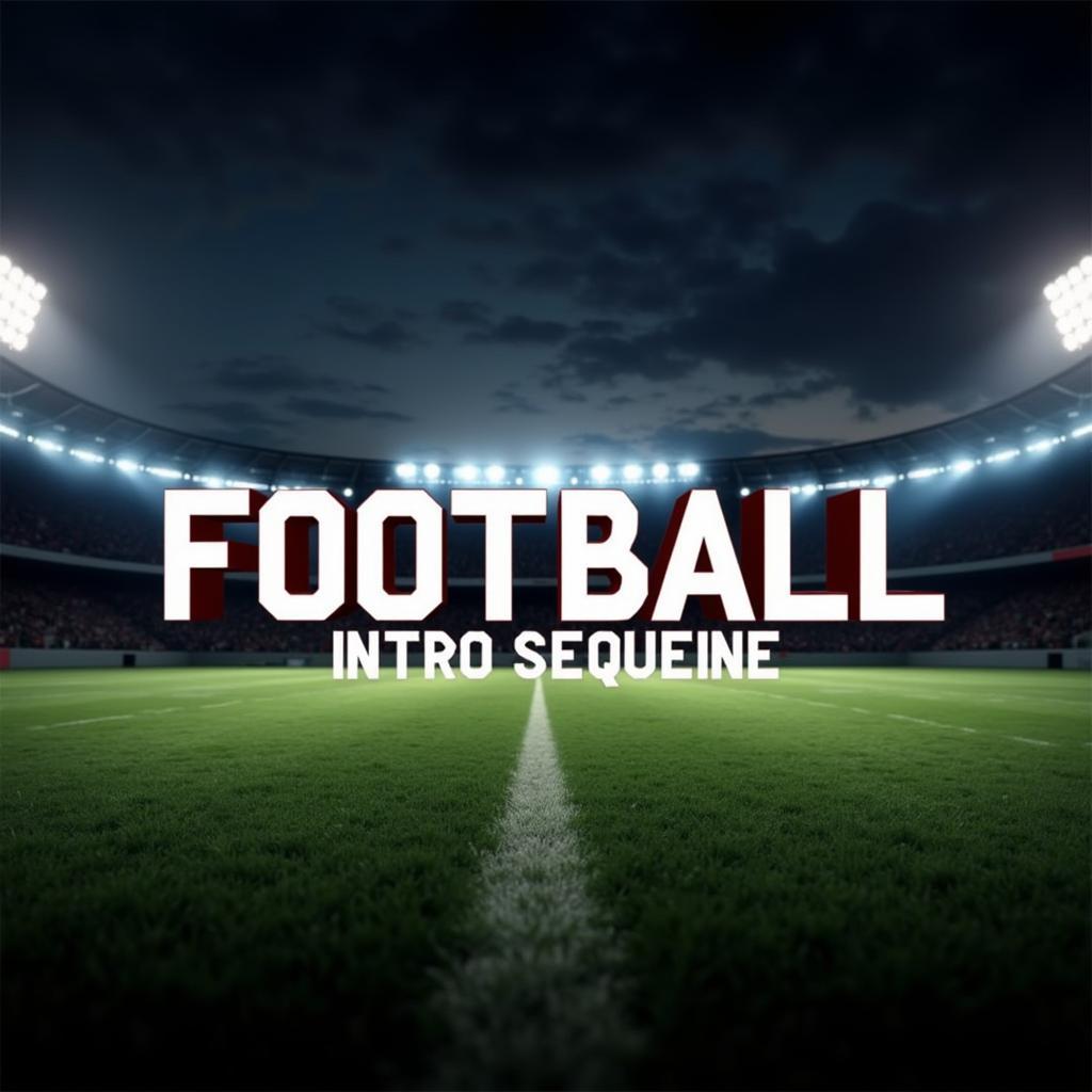 Dynamic Football Intro Template