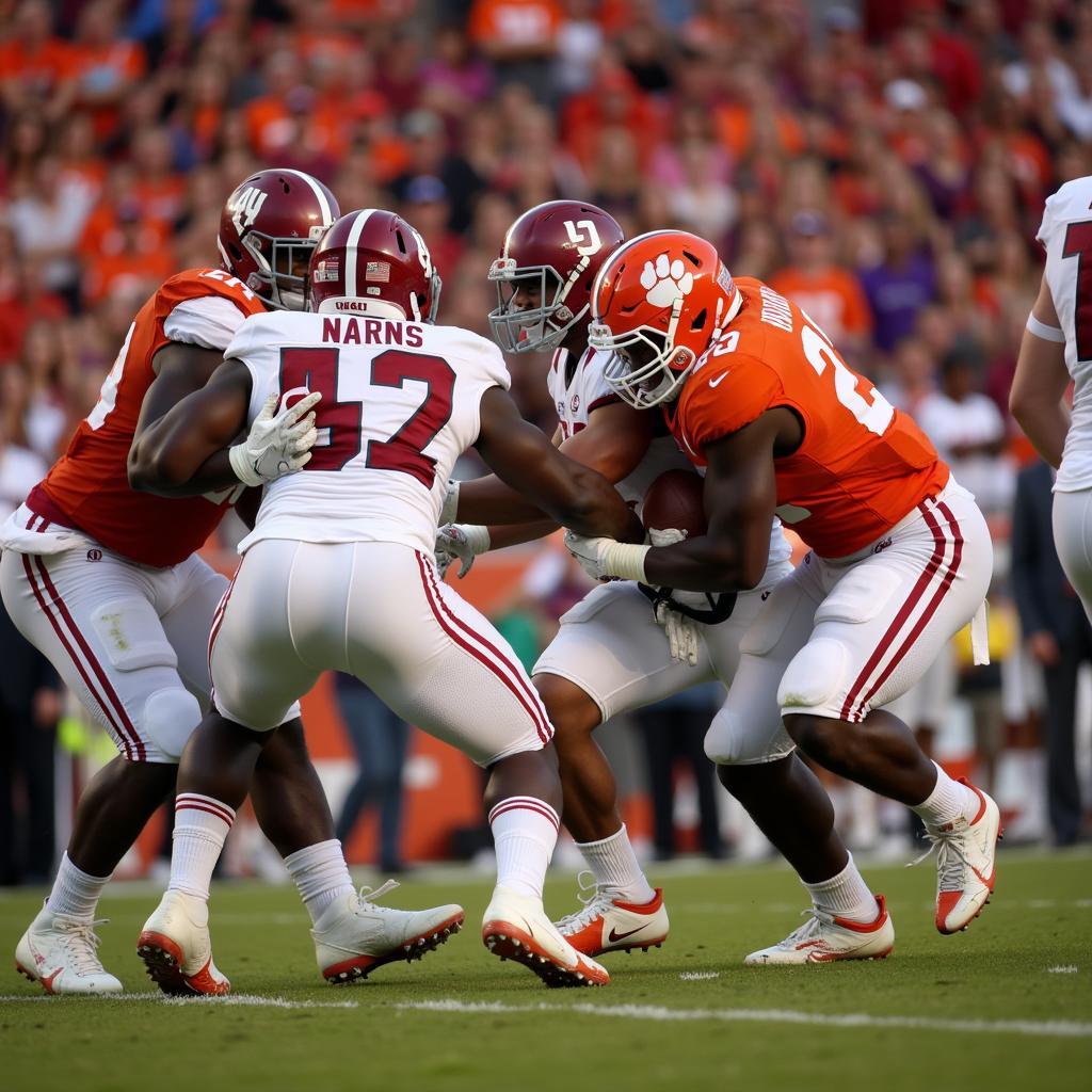 2016 College Football Championship Highlight: Alabama vs. Clemson