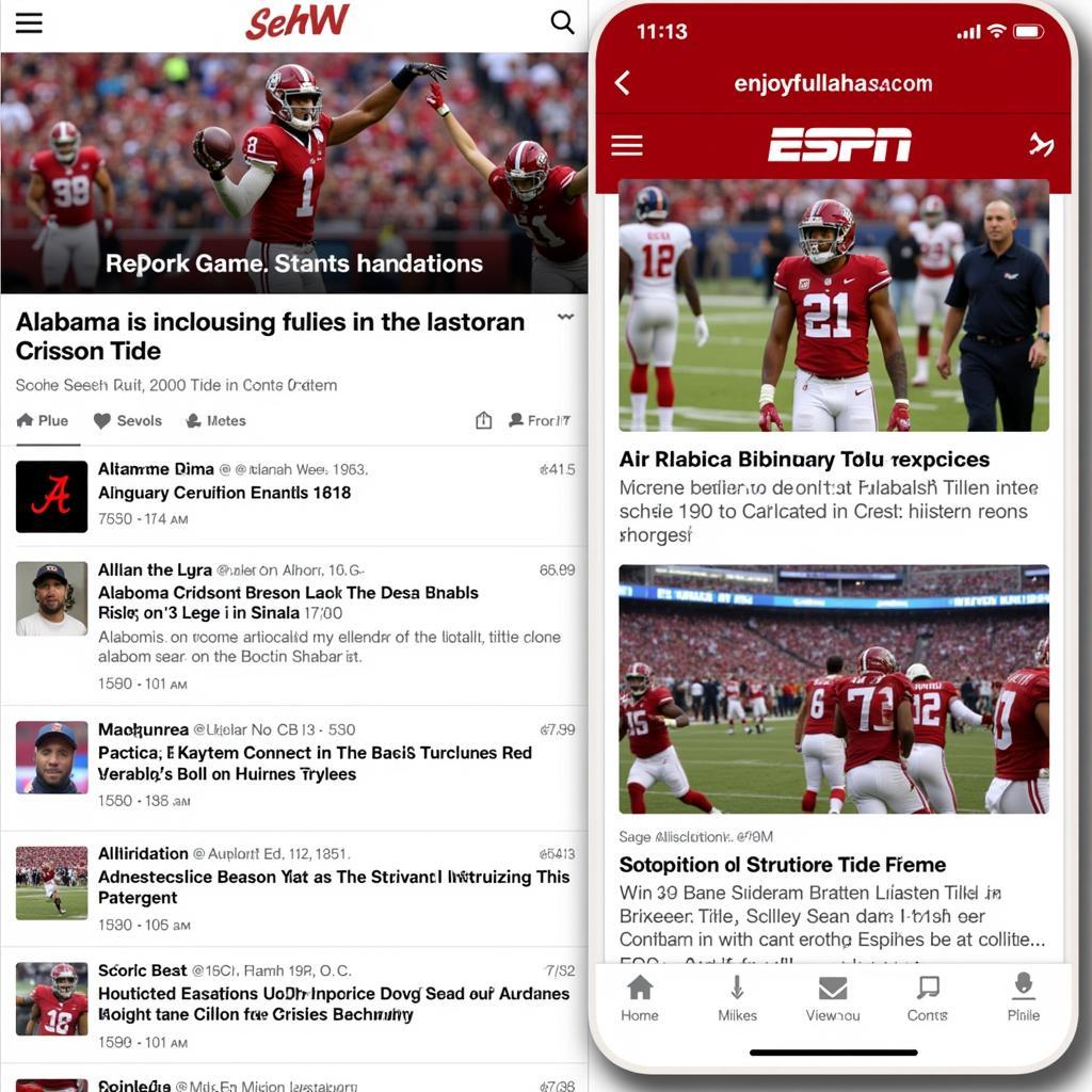 Staying Updated on Alabama Crimson Tide