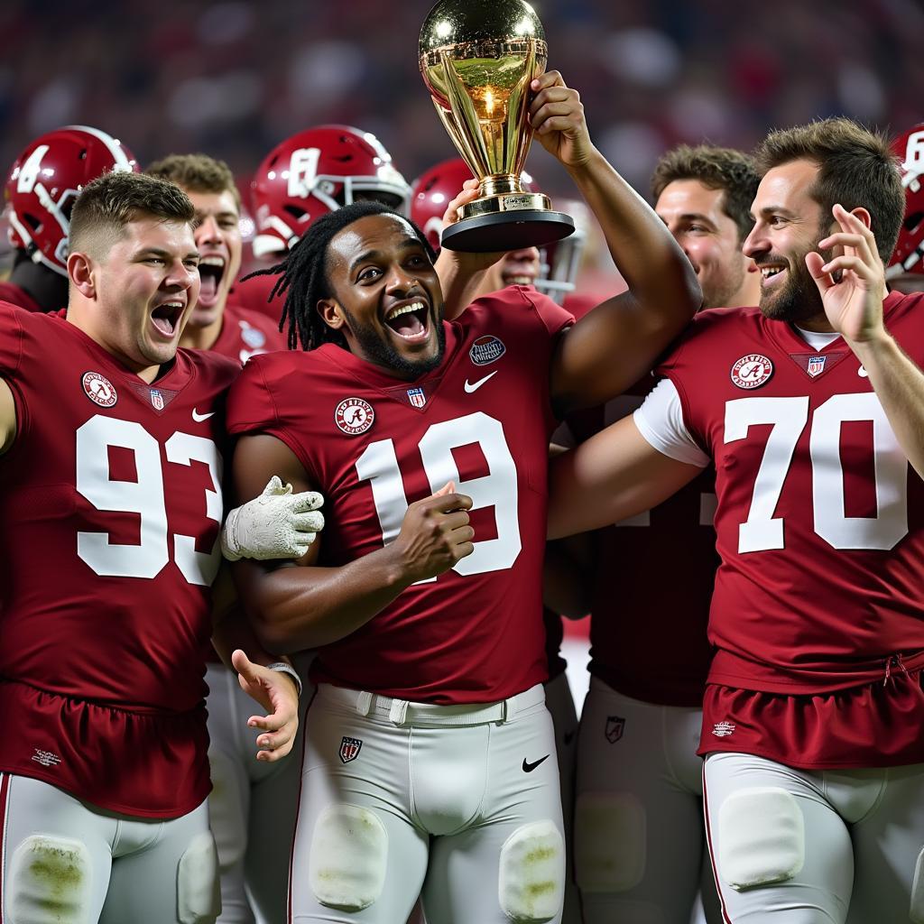 Alabama Crimson Tide vô địch College Football 2017