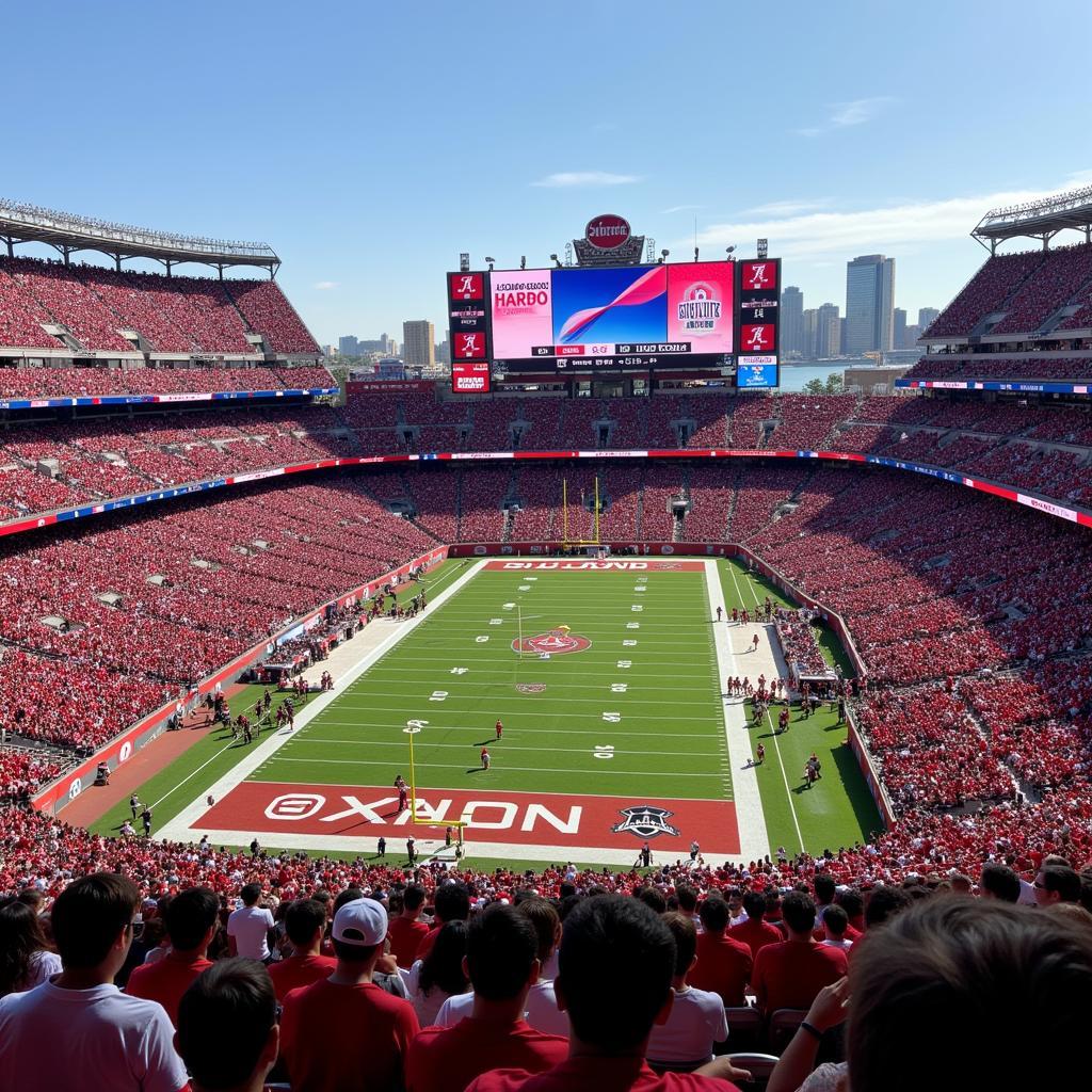 Alabama Crimson Tide vs. Ohio State Buckeyes in the 2021 College Football Playoff National Championship game