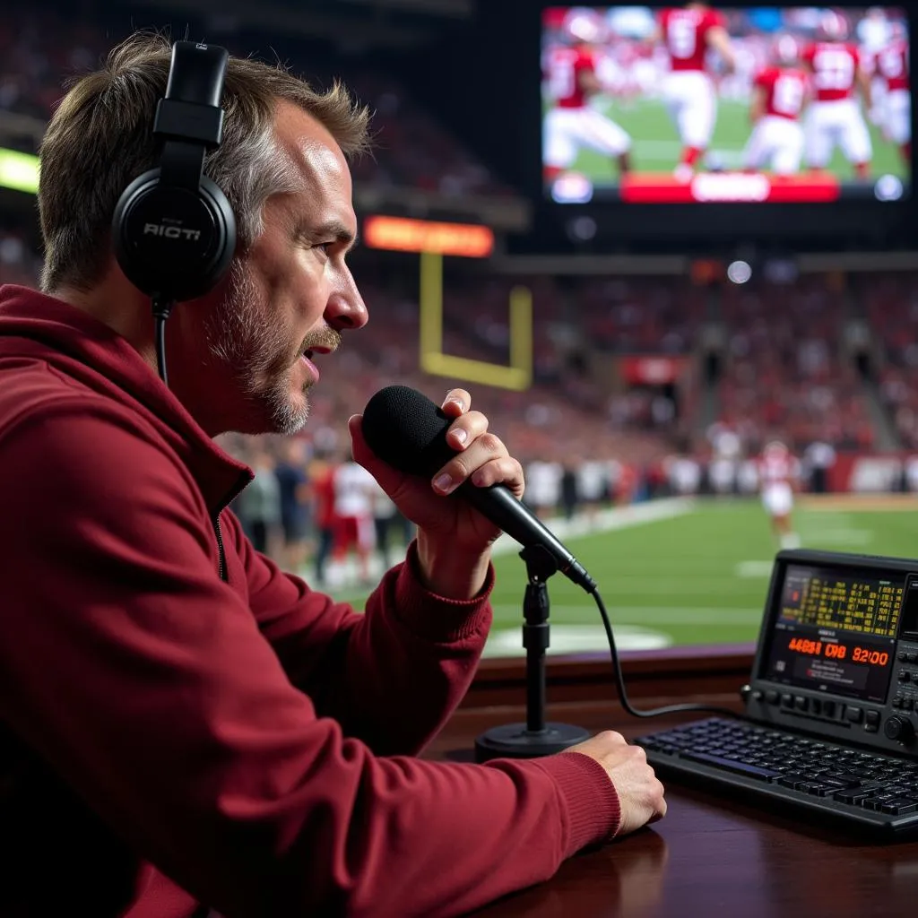 Alabama Football Radio Broadcast