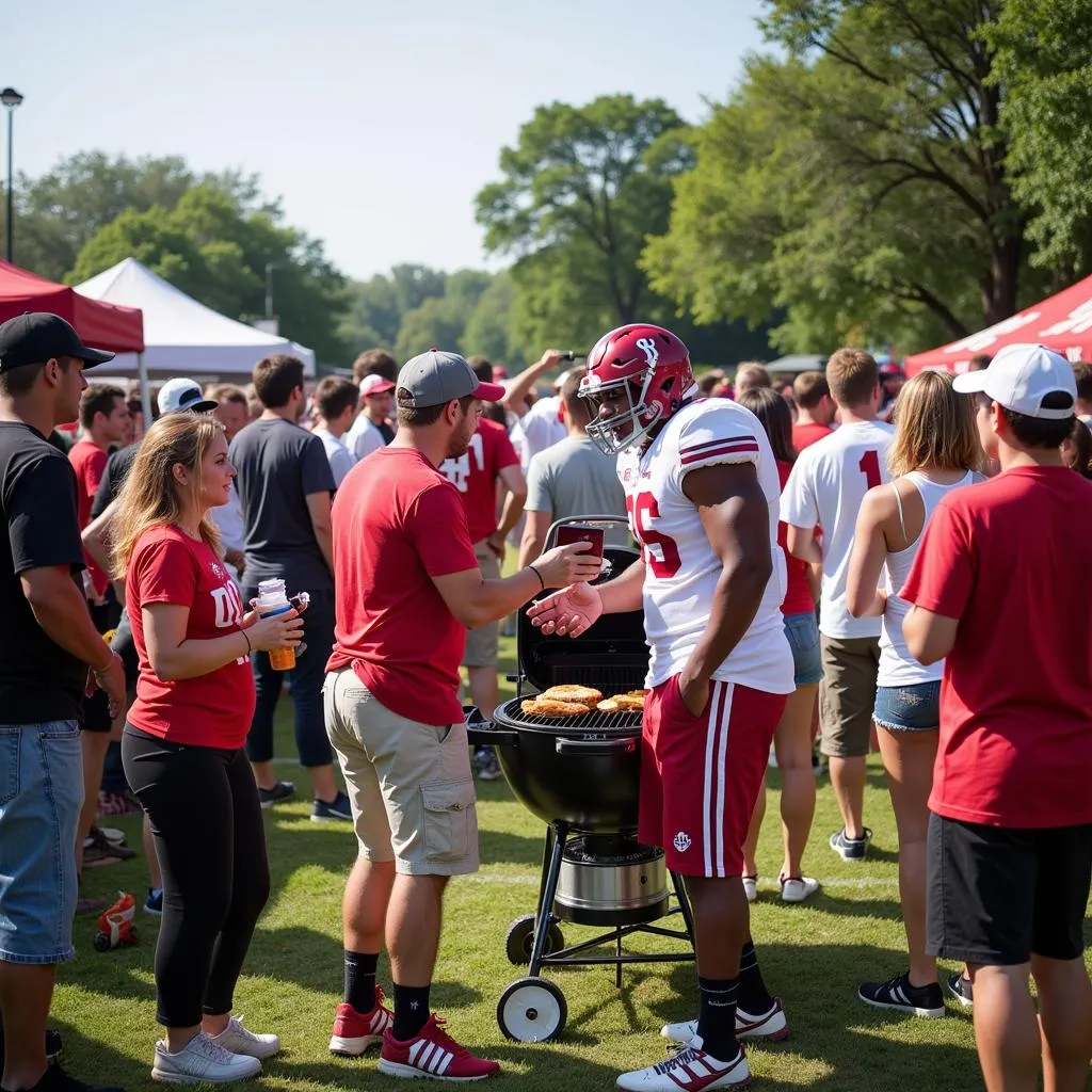 Alabama Football Tailgate Party