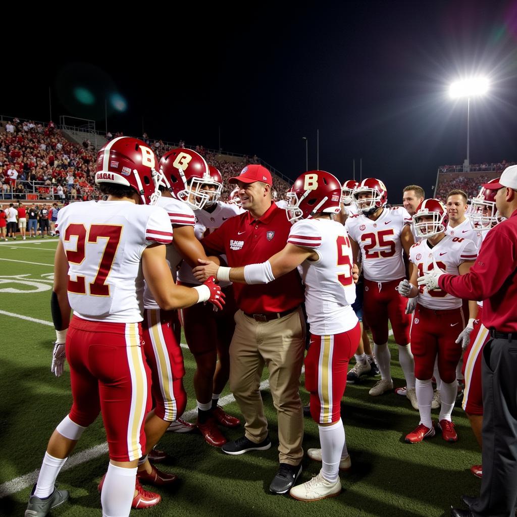 Alabama High School Football Celebration