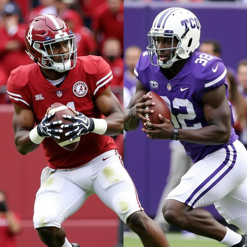 Alabama vs TCU Football Live Stream: Teams Ready to Play