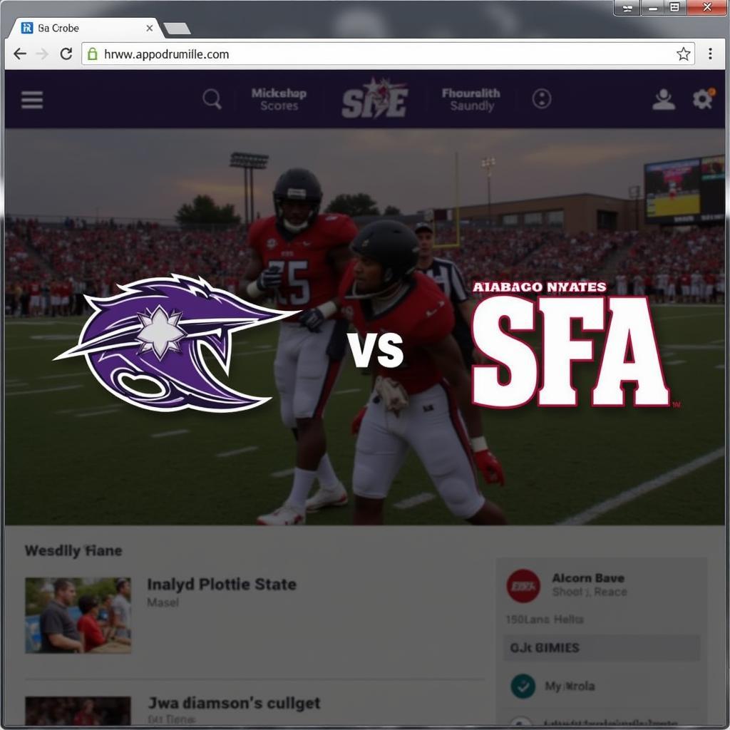 Alcorn State vs SFA Live Streaming