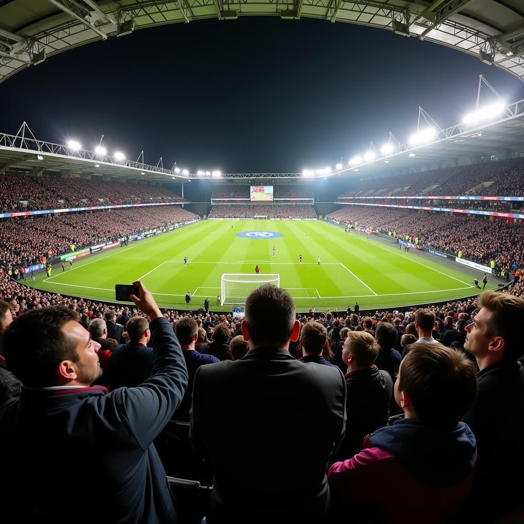 Cổ động viên tại All Ireland Football Semi Final 2018