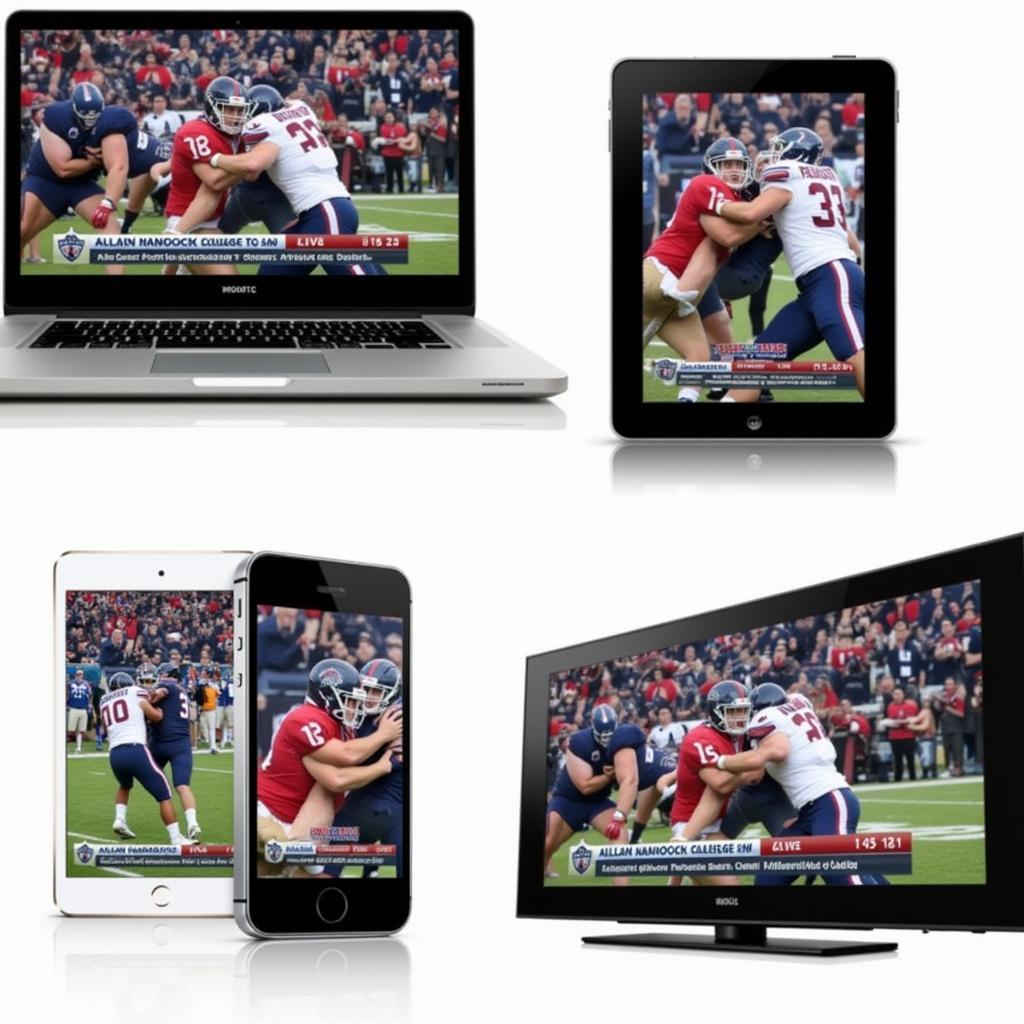 Various Devices for Watching Allan Hancock College Football Live Stream