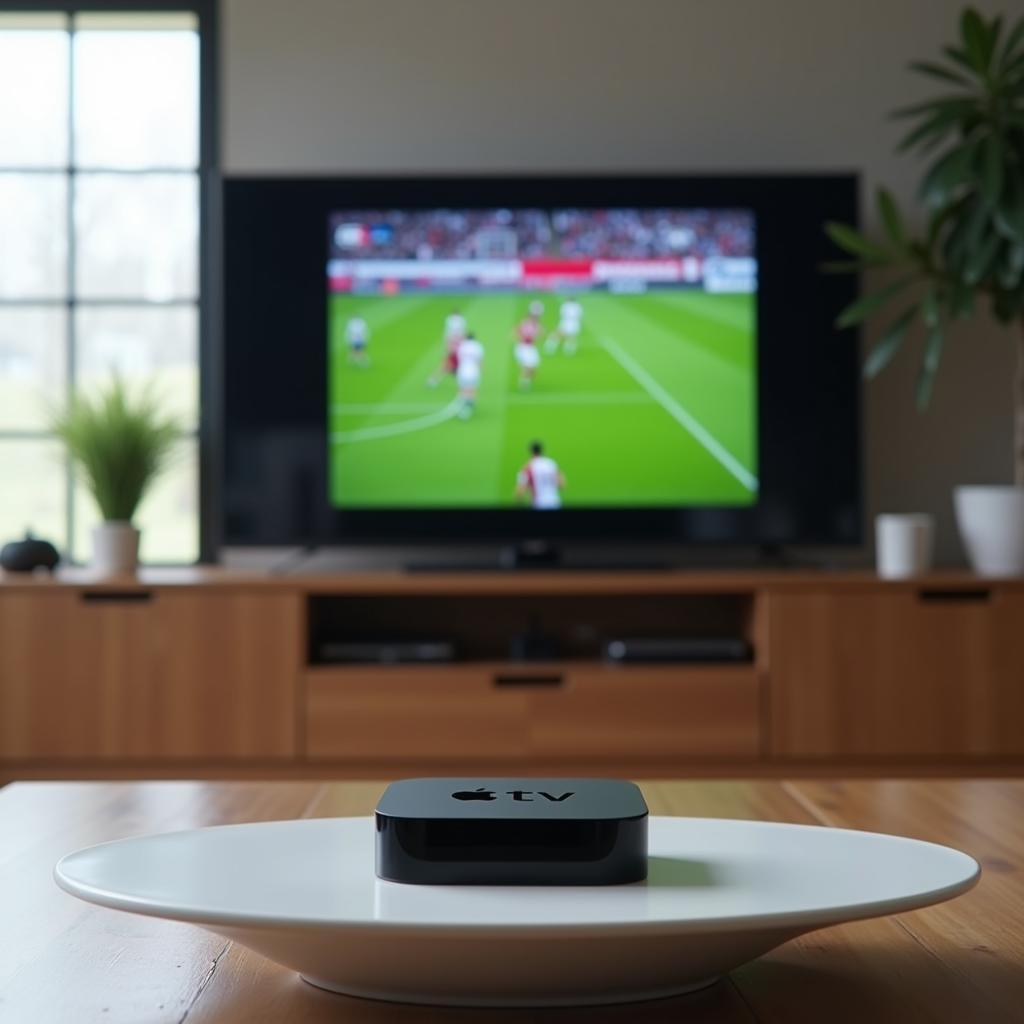 Apple TV with Live Football