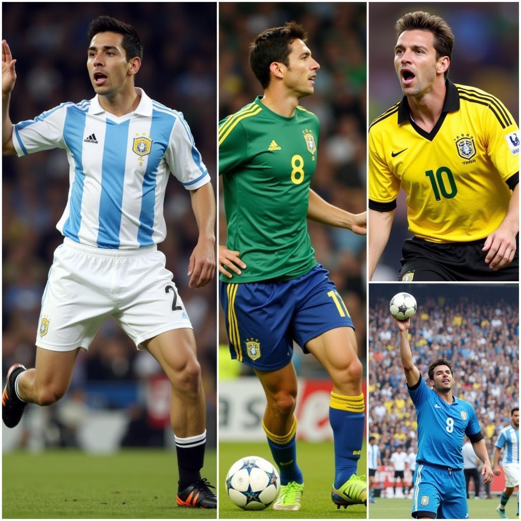 Iconic Moments from Argentina vs. Brazil Matches