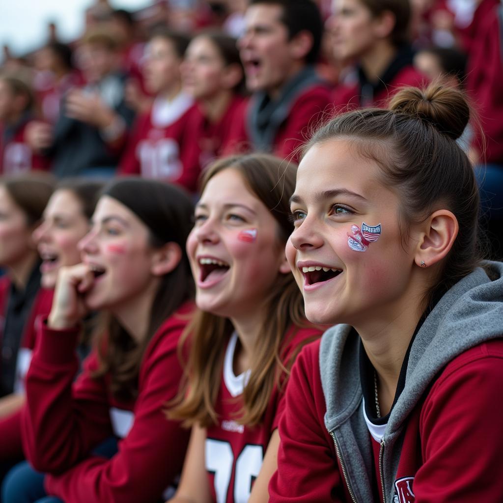 Enthusiastic Arkansas High School Football Fans