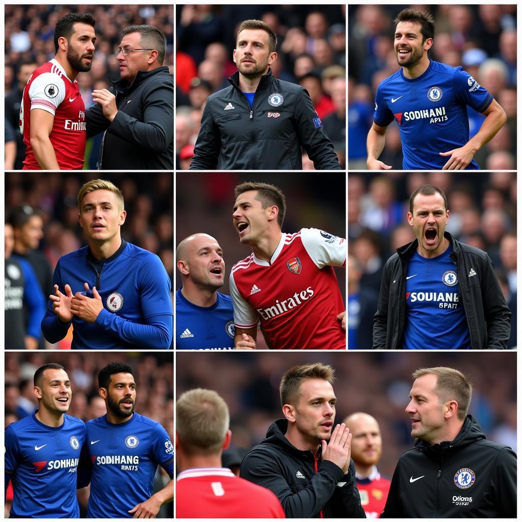 Arsenal vs Chelsea Fan Reactions