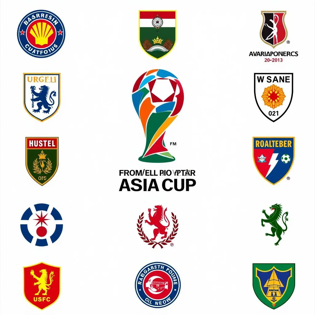 Các đội bóng tham gia giải bóng đá Asian Cup