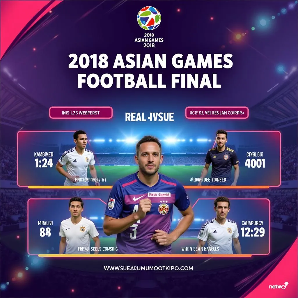 Asian Games Football Final 2018 Live Stream