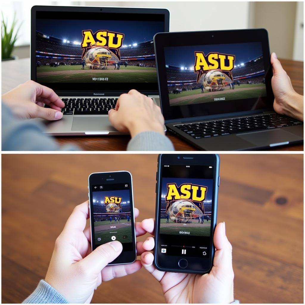 Enjoying ASU Football on Multiple Devices