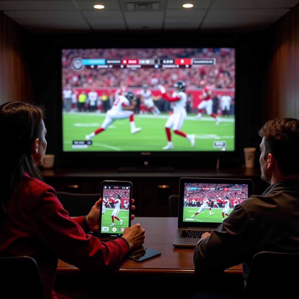 Atlanta Falcons live stream in action