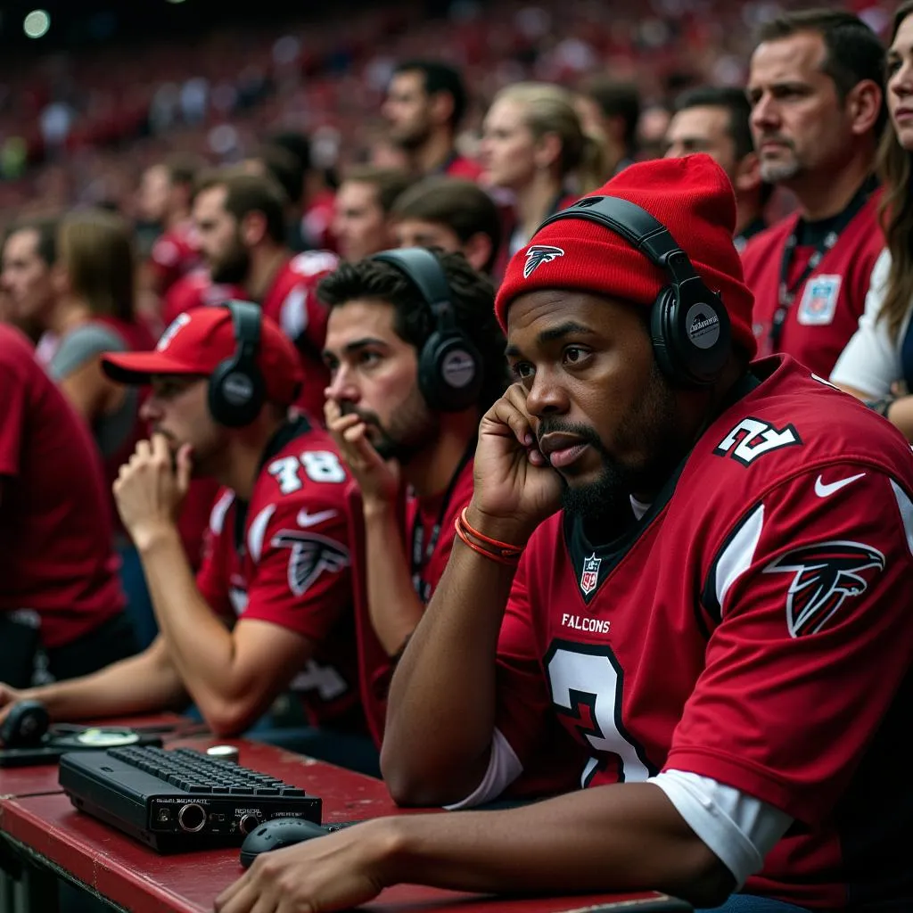 Nghe radio trực tiếp trận đấu của Atlanta Falcons