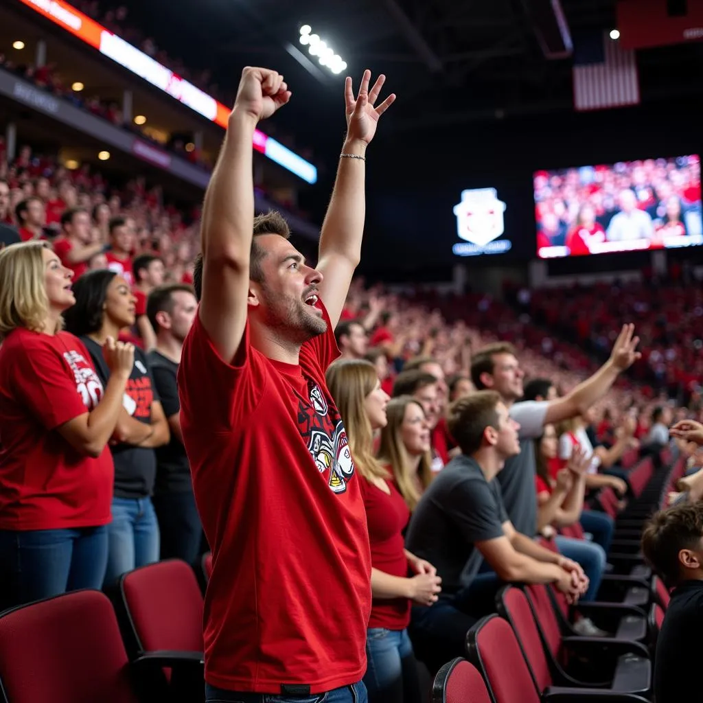 Austin Peay Governors Fans Cheering