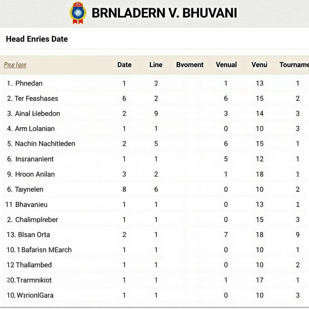 Bangladesh vs Bhutan Head-to-Head