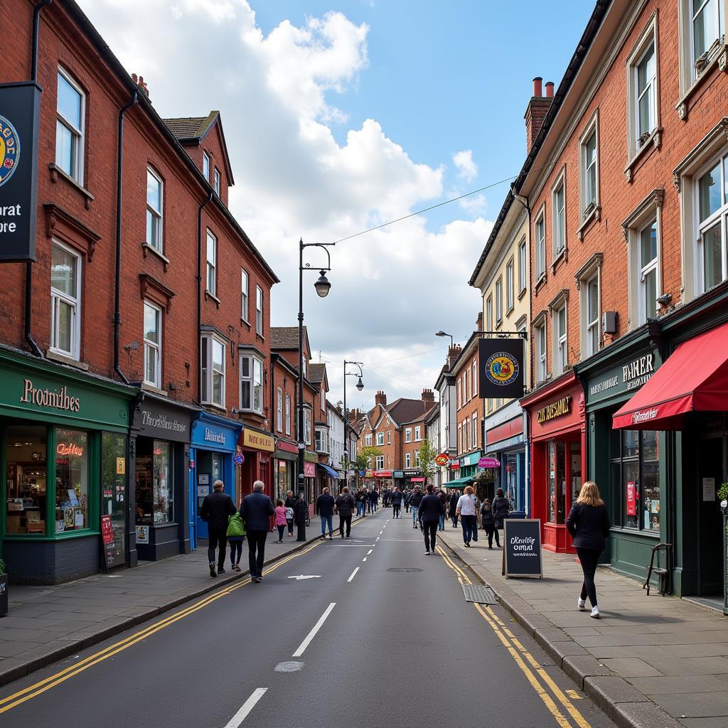 Barnet High Street Shops and Restaurants