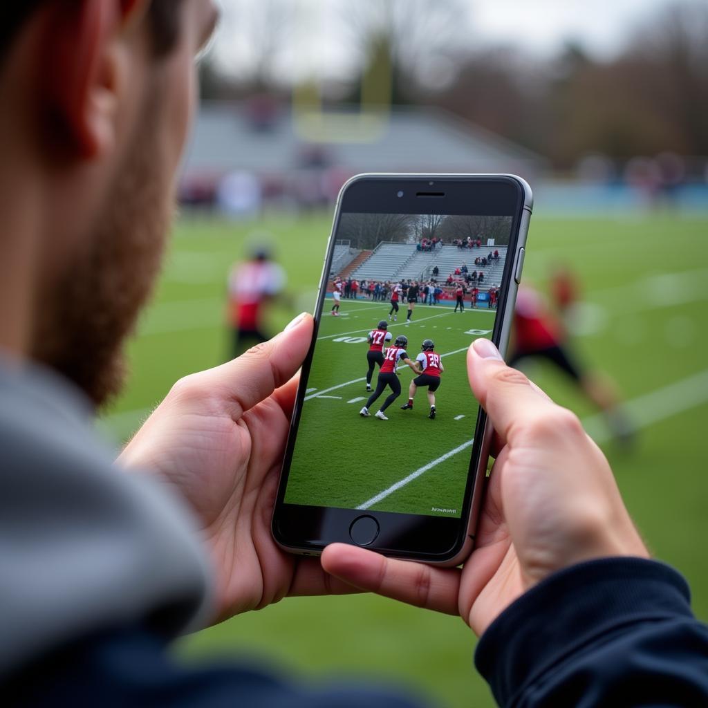 Barrington High School Football Live Stream on Mobile