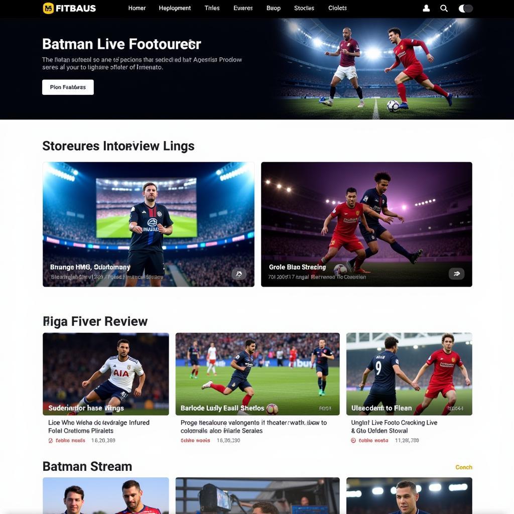 Batman Stream Live Football Alternatives