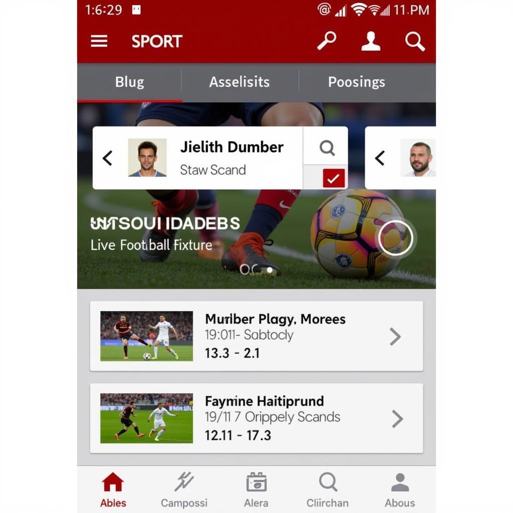 BBC Football Live Scores and Fixtures App