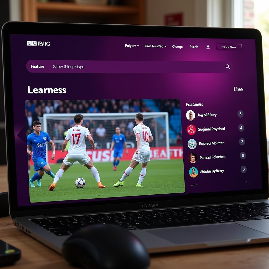 Accessing BBC iPlayer Football Live