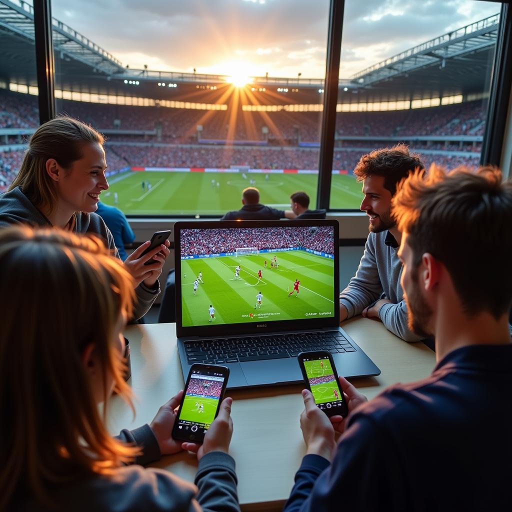 Live Football Streaming on Multiple Devices