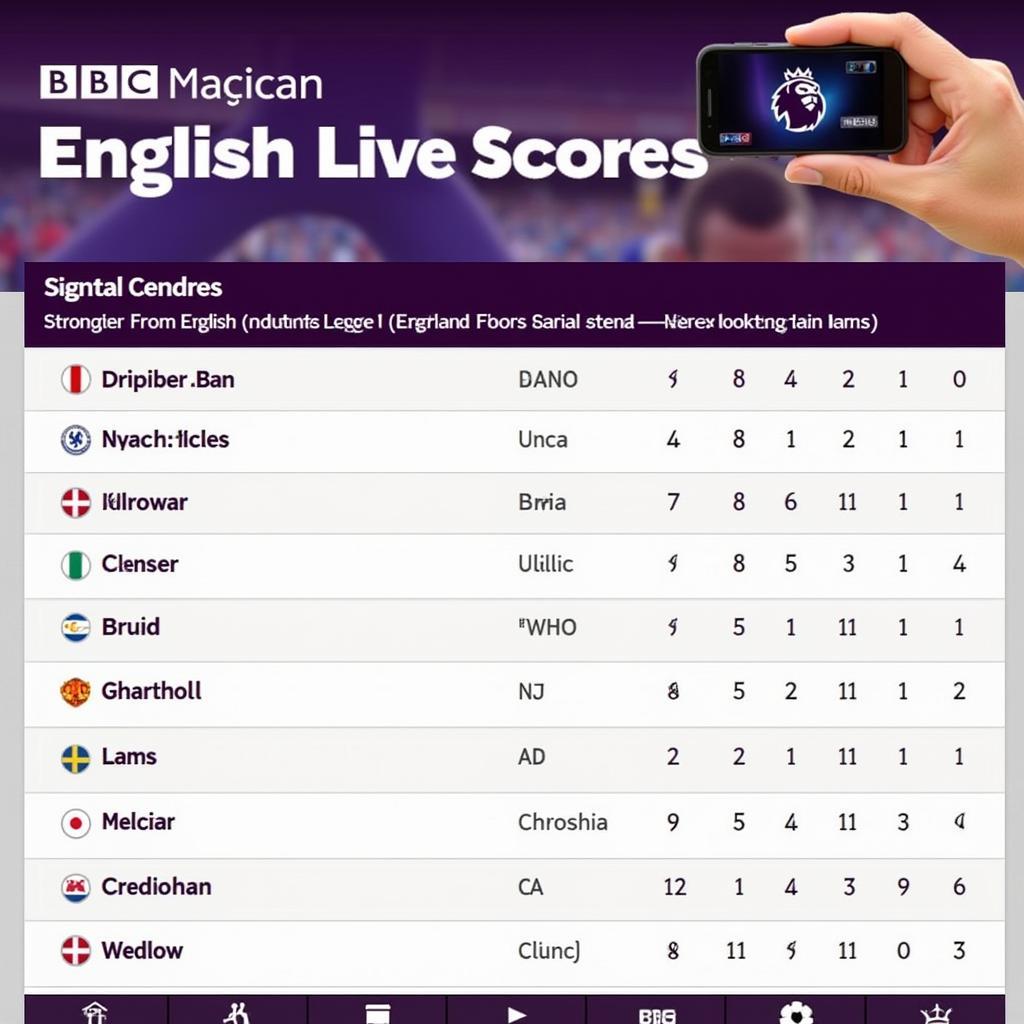 BBC Premiership Live Scores