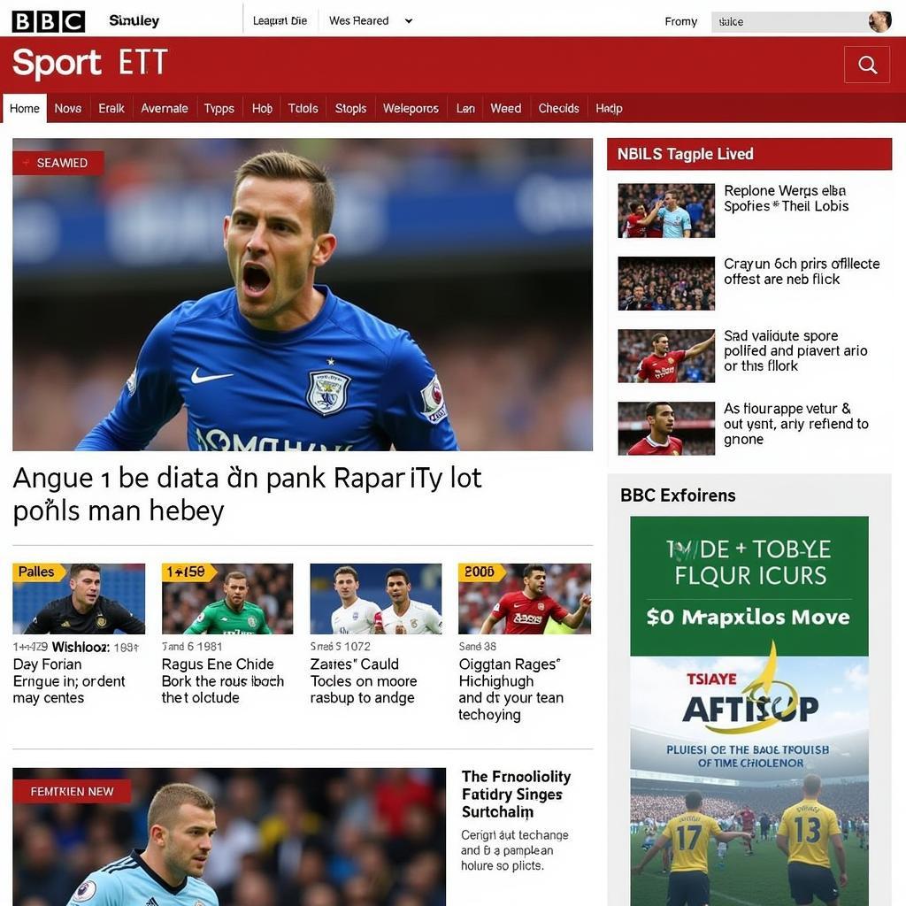 BBC Sport Website