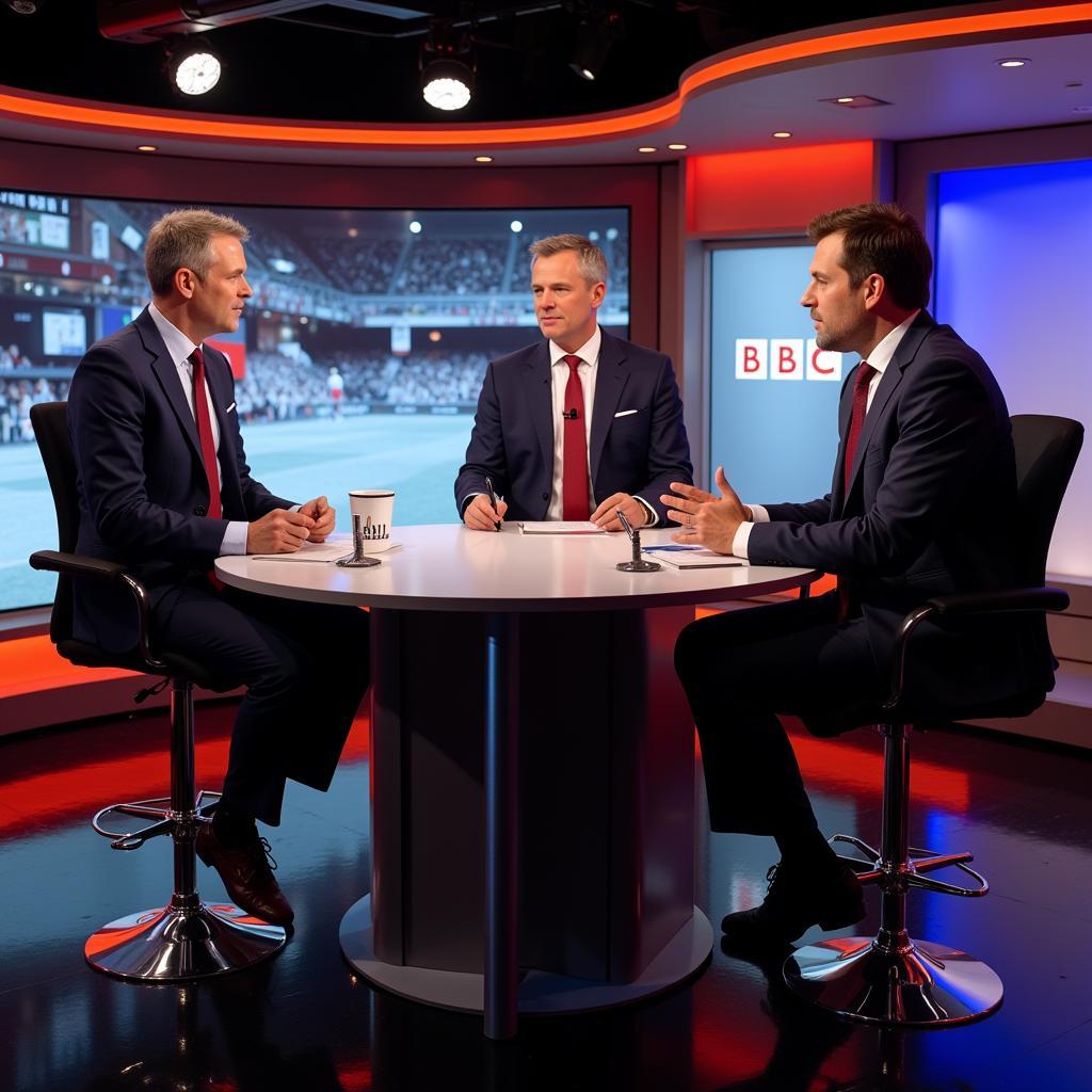 BBC World Cup Studio Panel