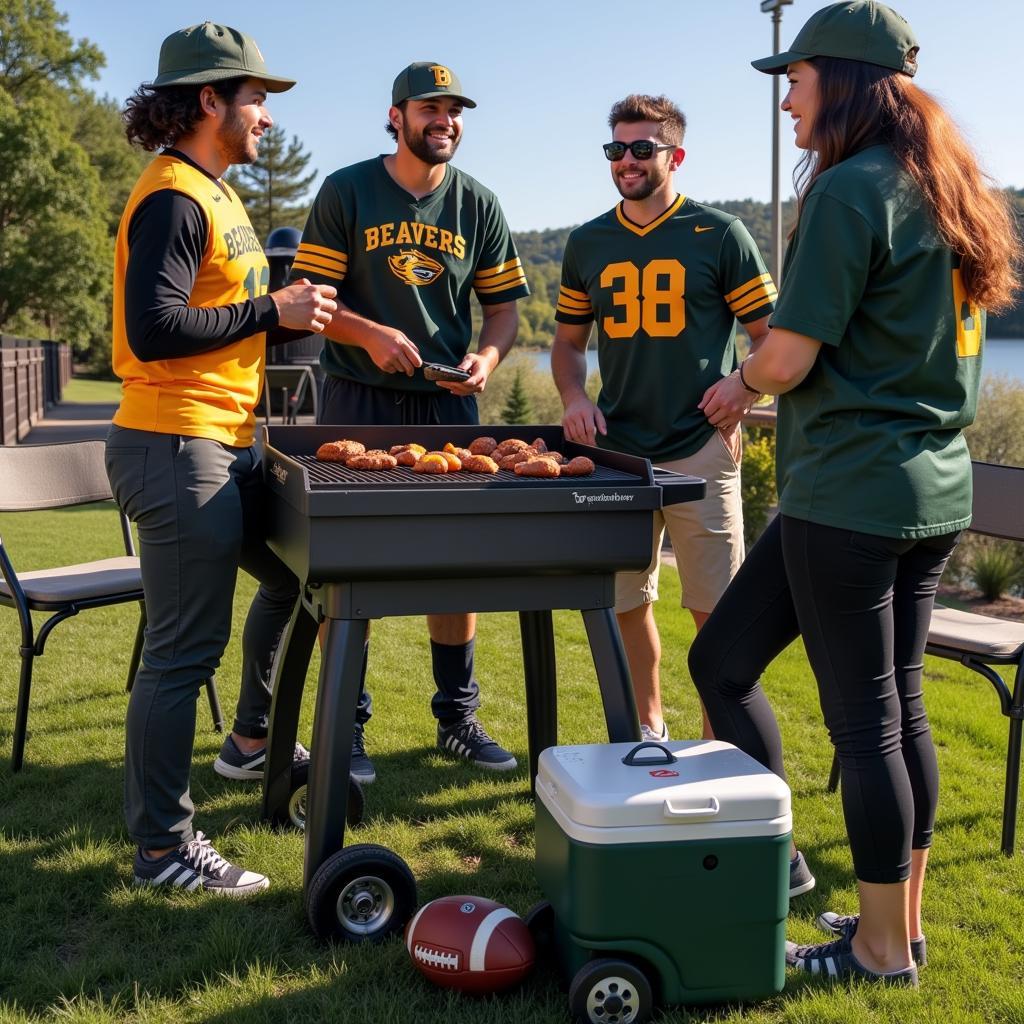 Beaver Football Tailgate Party