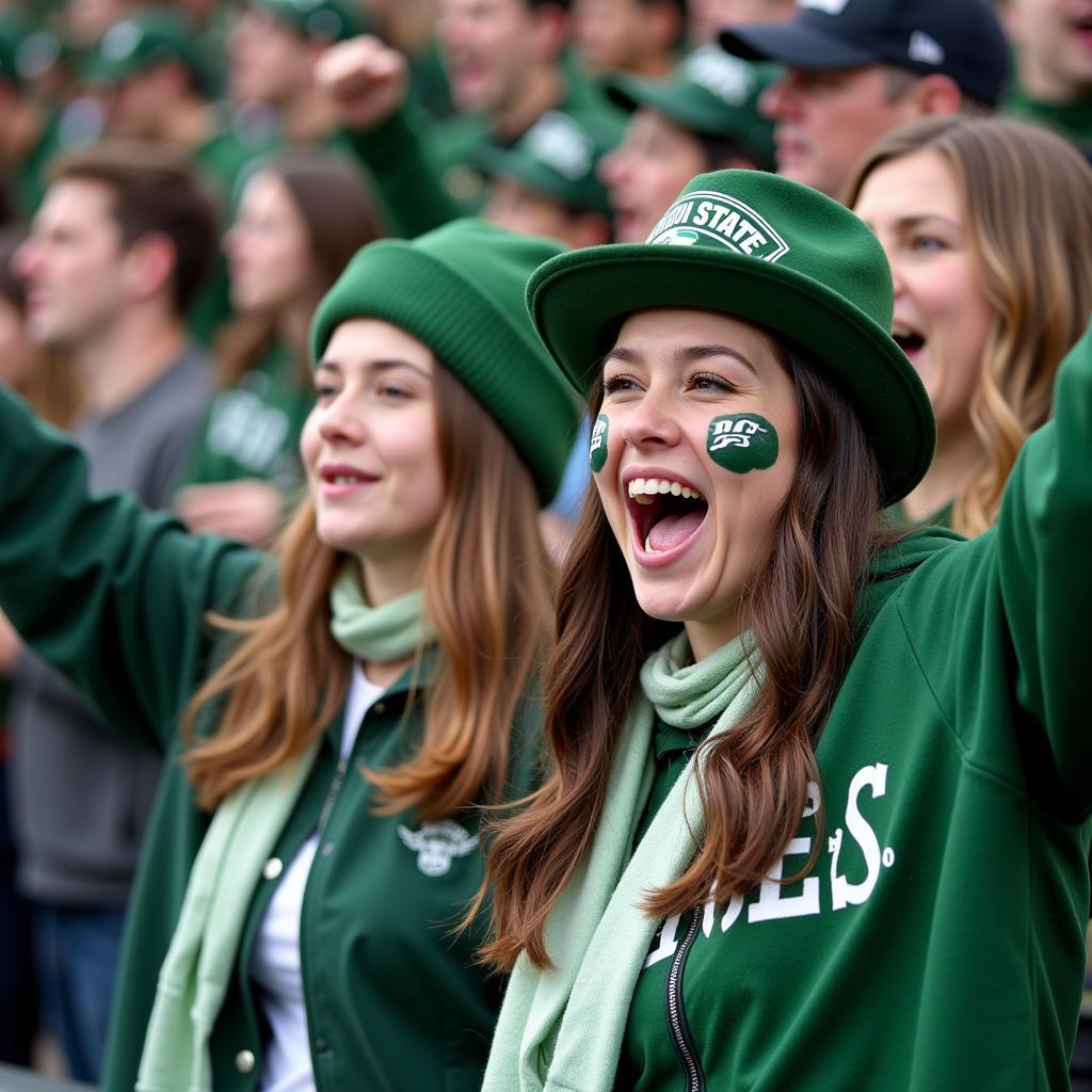 Bemidji State Fans Cheering