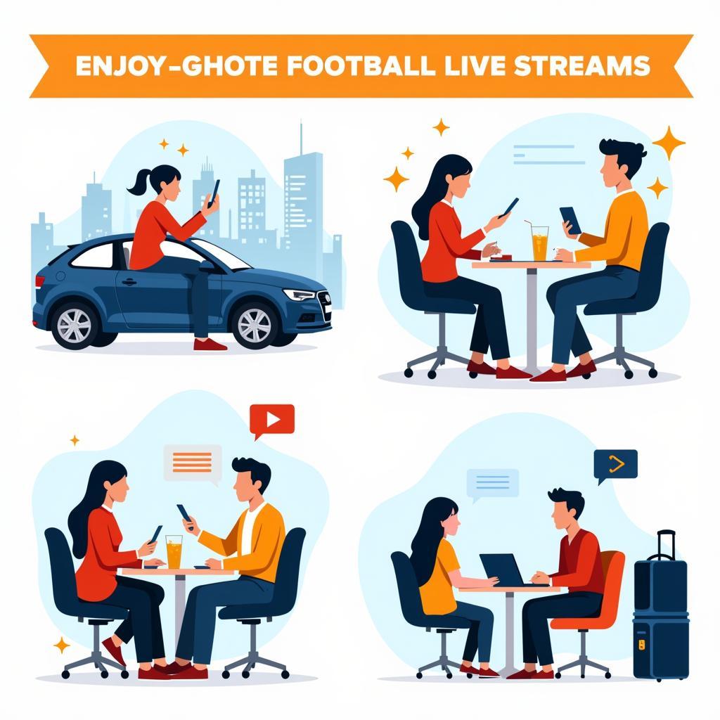 Benefits of College Football Live Streaming: Flexibility, Accessibility, and On-the-Go Entertainment.