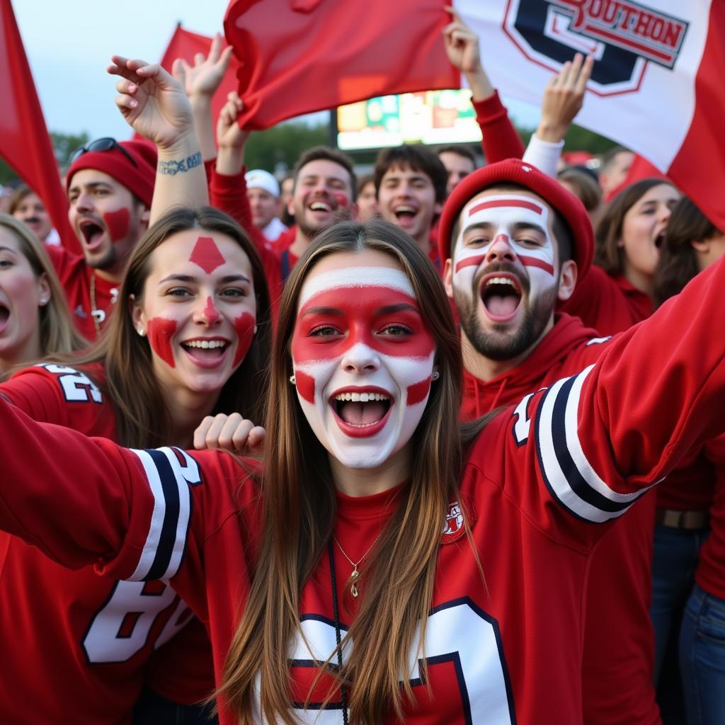 Big South Football Fans Erupt in Celebration