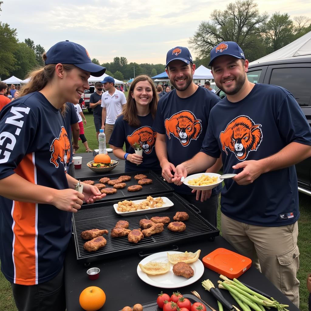 Bison Football Tailgate Party