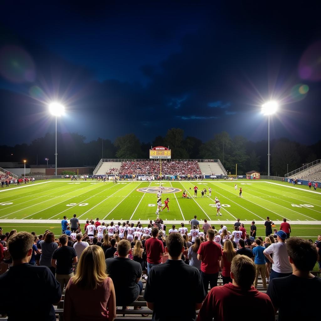 Live streaming of a Bloom Carroll Bulldogs football game