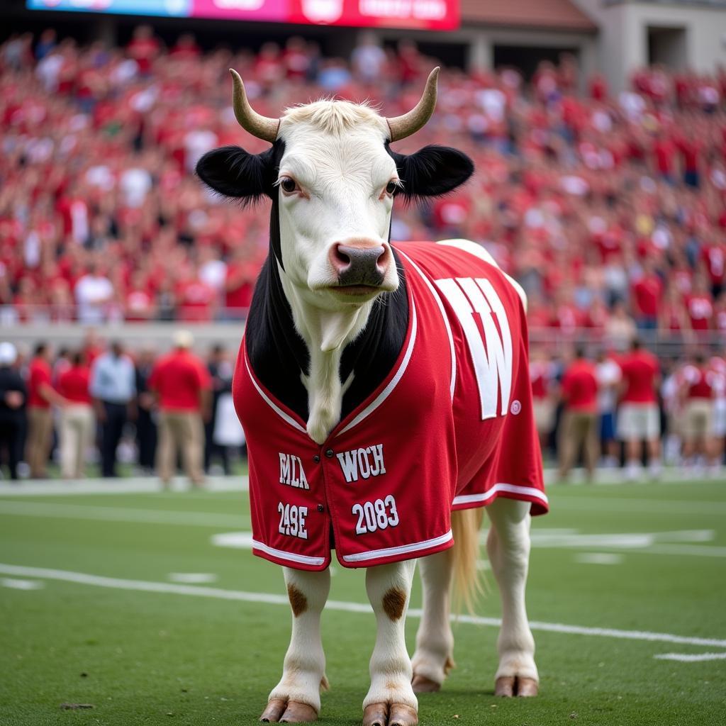 Bovine Mascot Wisconsin Badgers