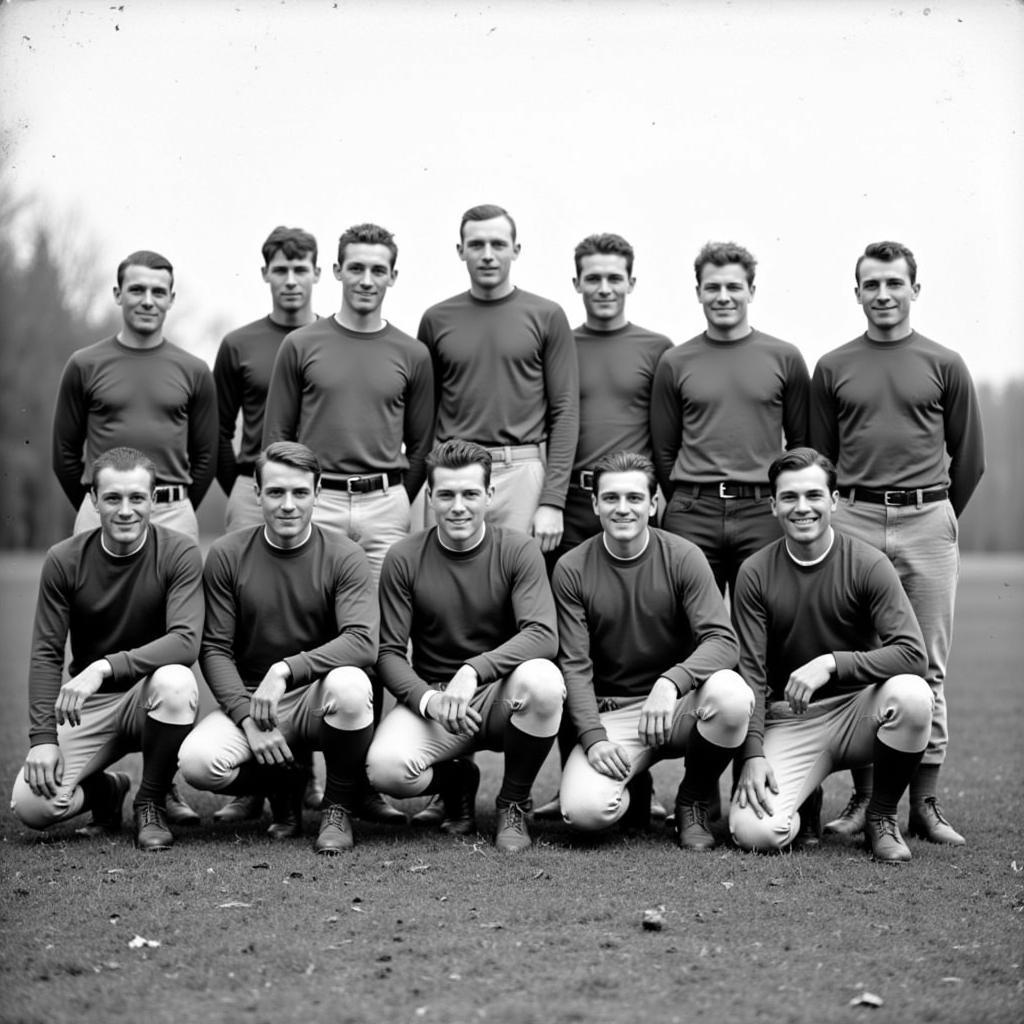 Bowdoin Football Historic Team Photo