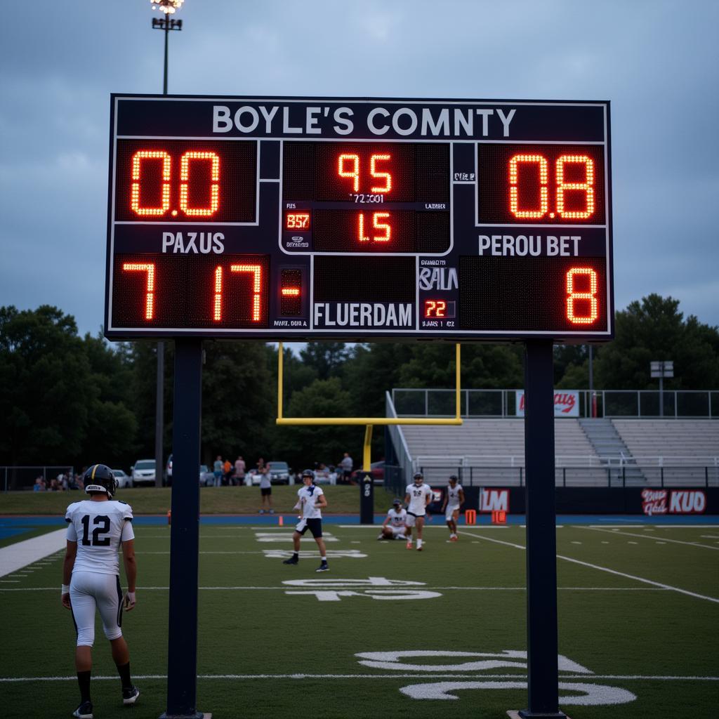 Boyle County Football Score Tonight