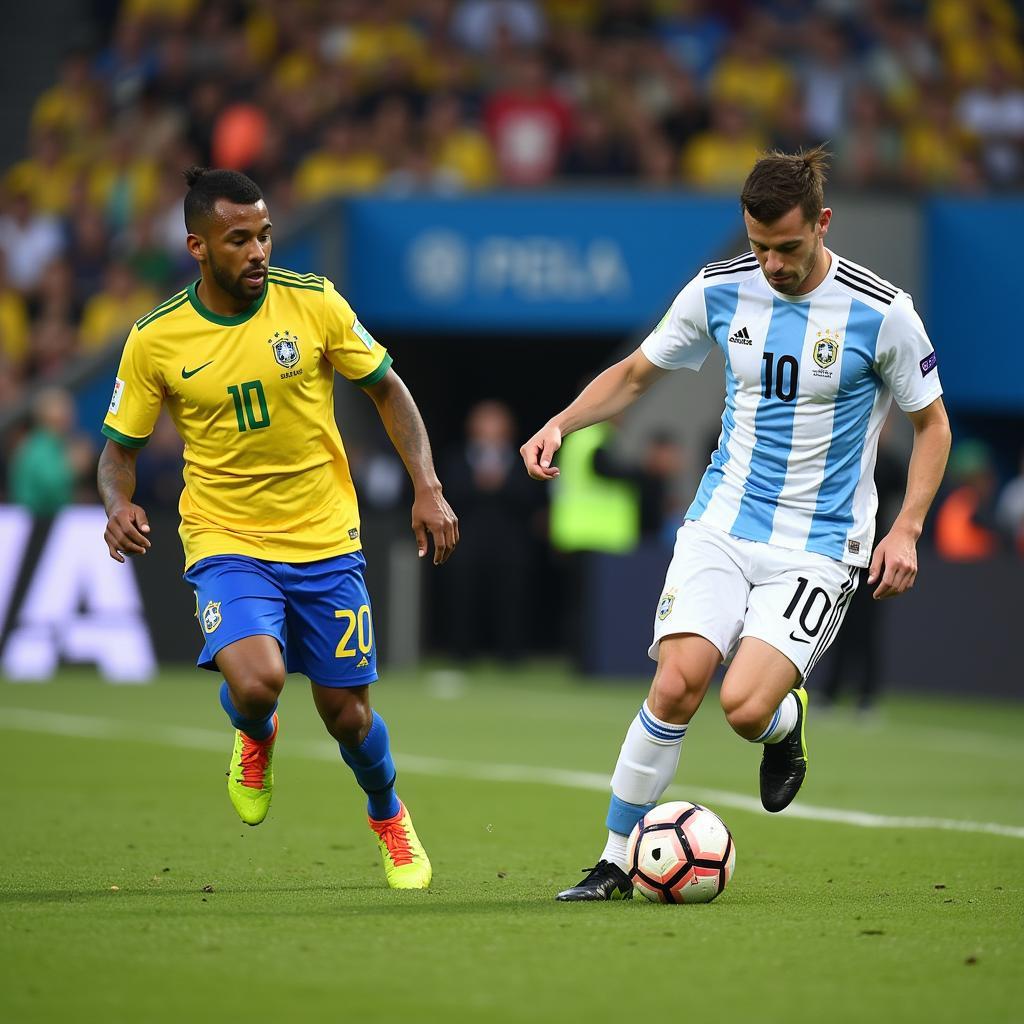 Brazil vs Argentina: Modern Football Matchup