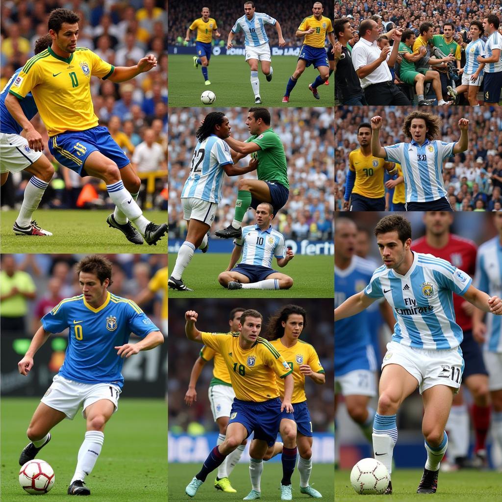 Brazil vs Argentina Rivalry Through the Years