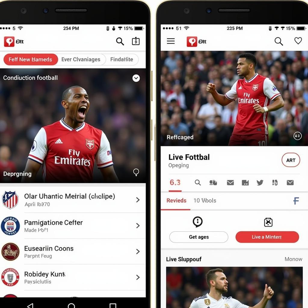 BT Live Football App