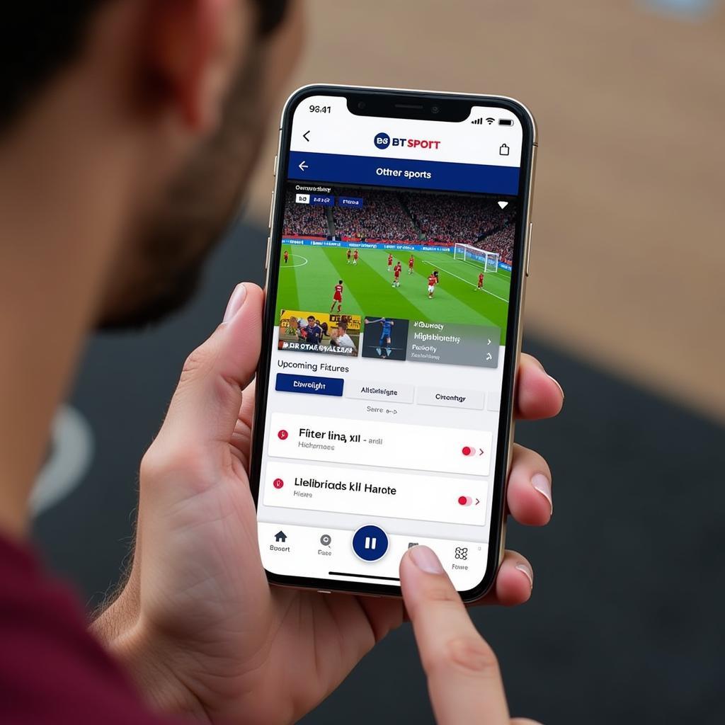 BT Sport App: Your Gateway to Live Football